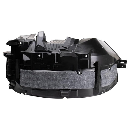 TRQ Front Left Rearward Inner Fender Liner Black Drivers Side Compatible with 2017-2021 Nissan Titan NI1248177