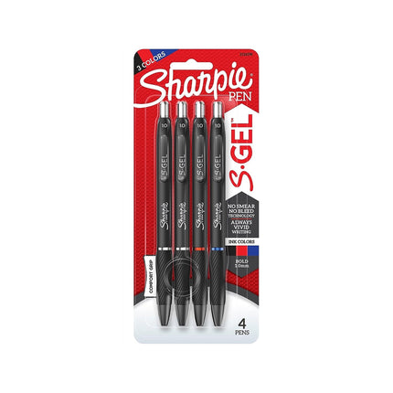 Sharpie S-Gel Retractable Gel Pens, Bold Point, As