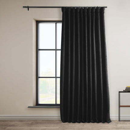 HPD Half Price Drapes - Faux Linen Curtains for Li