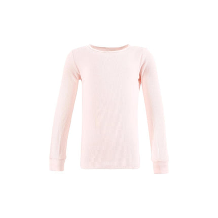 Ensemble de sous-vêtements longs thermiques 2 pièces Hudson Baby unisexe pour bébé, rose doux, 7 ans, rose doux, 7 ans