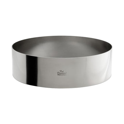 Fat Daddio's Stainless Steel Round Cake & Pastry R
