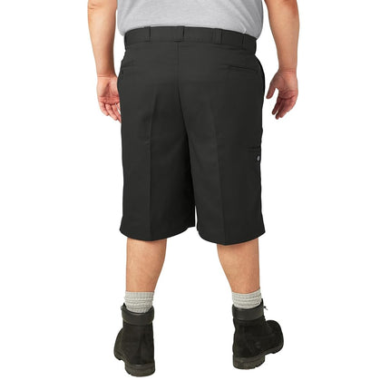 Dickies Men's 13 Inch Loose Fit Multi-Pocket Work Short, Black, 52