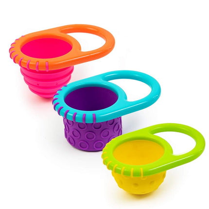 Jouets de bain Sassy Flex & Fill Cups, 3 pièces