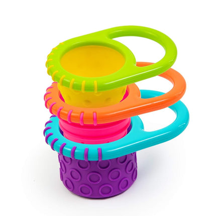 Jouets de bain Sassy Flex & Fill Cups, 3 pièces
