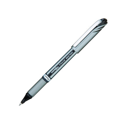 Pentel EnerGel NV Liquid Gel Pen, 0.7mm, Metal Tip, Black Ink, (BL27BP4A) by Pentel