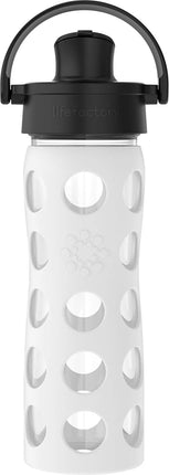 Lifefactory 16-Ounce Glass Water Bottle with Activ