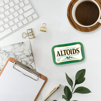 PASTILLES À LA MENTHE FORTE ALTOIDS, MENTHE VERTE, BOÎTES DE 49,90 g (LOT DE 12)