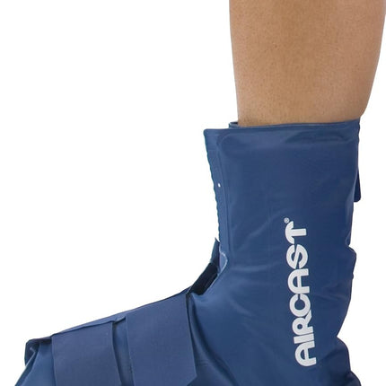 Coussinet de thérapie par le froid Aircast Cryo/Cuff pour cheville – Idéal pour les entorses aiguës, les traumatismes, la période postopératoire, la douleur et la rééducation – S'utilise avec la glacière Aircast Cryo/Cuff