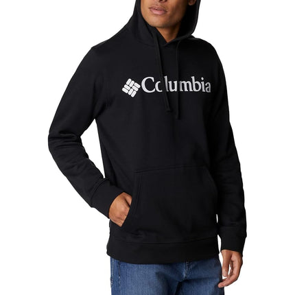Columbia Men's Trek Hoodie, Black/CSC Branded Logo, Medium