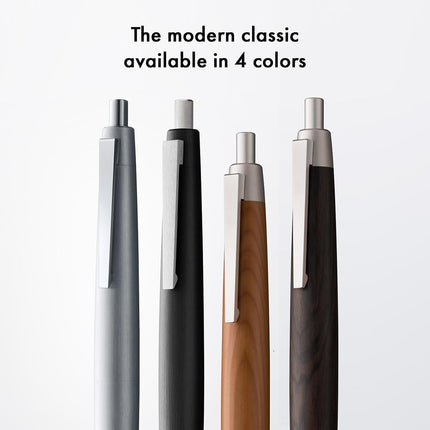 Lamy 2000 black - elegant ballpoint pen in robust fibreglass barrel - perfectly balanced - incl. giant refill M 16 in line width M in black