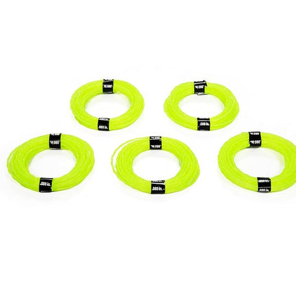 Greenworks 0.080" 5-Pack Pre-Cut Twisted String Trimmer Line