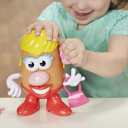 Mrs Potato Head Action Figure Toys for Kis 2+, 12 Parts and Pieces for Assemble