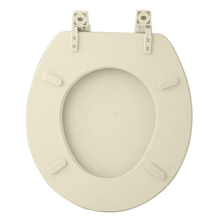 Achim Home Furnishings TOVYSTBN04 Fantasia Standard Toilet Seat, 17-Inch, Soft Bone
