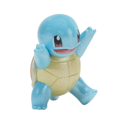 Pokemon PKW2773 Pokemon Select Evolution 3 Pack-Features 2 Squirtle, 3 Wartortle & 4.5-Inch Blastoise Battle Figures-Authentic Details