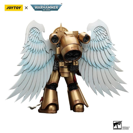 JoyToy Warhammer 40k: The Horus Heresy - Blood Angels Sanguinary Guard with Encarmine Sword 2 1:18 Scale Figure
