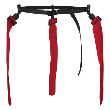 CHAMPRO Quick-Down Pop Football Flag Belt with 3 S
