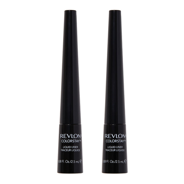 Revlon ColorStay Liquid Liner Twin Pack, Blackest 