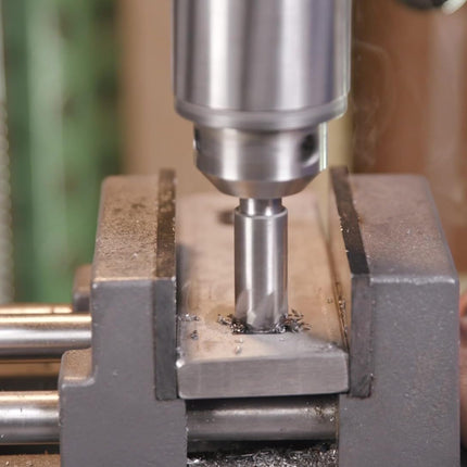 Drill America 1/2"-100 High Speed Steel 3 Flute Center Reamer, Dew Series