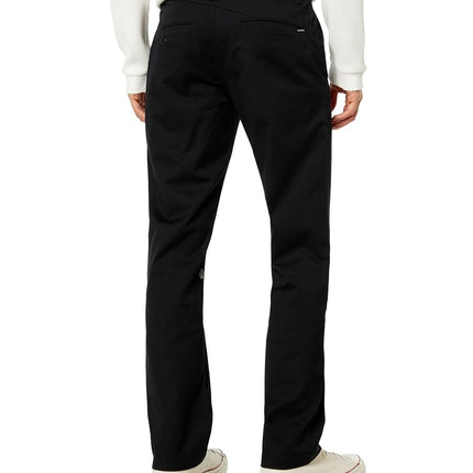 Volcom Men's Frickin Modern Fit Stretch Chino Pant, Black 1, 30W x 32L