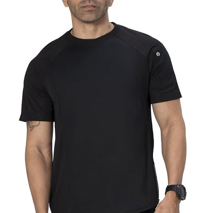 Chef Works Unisex Aryes Cool Vent Crew Shirt Black