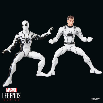 Marvel Legends Series Future Foundation Mister Fantastic & Spider-Man Two-Pack, 2 Fantastic Four Comics-Inspired Collectible 6-Inch Scale Action Figures