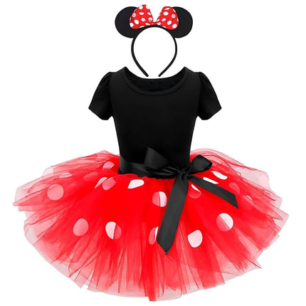Dressy Daisy Baby Girl Costume Polka Dots Fancy Dr