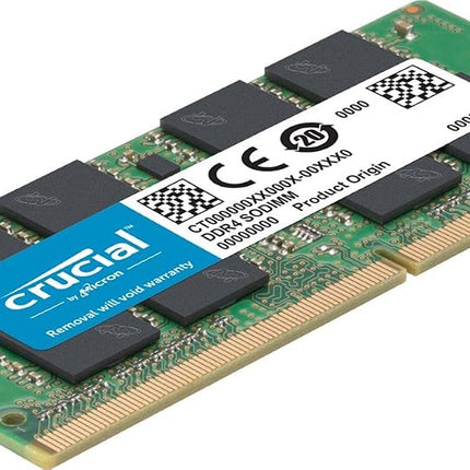 Crucial CT8G4SFD824A 8 GB DDR4 2400 MT/s (PC4-19200) CL17 DR x 8 260-Pin Unbuffered SODIMM Memory