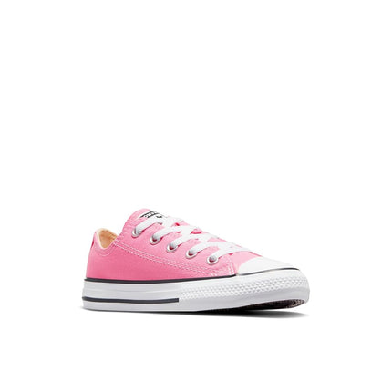 Zapatillas bajas Chuck Taylor All Star de Converse para niños, color rosa, talla 1 M US Little Kid