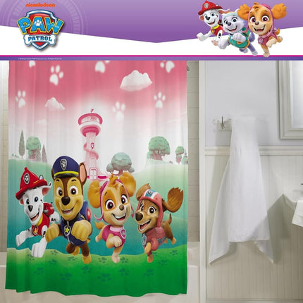 Franco, Paw Patrol Girl Skye Microfibre Shower Curtain 72" x 72" Official Licensed Product