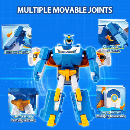 Super Wings Mini World Aircraft Robot