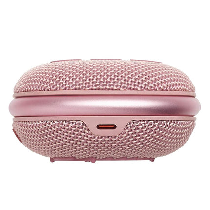 JBL Clip 4 Mini Portable Bluetooth Speaker with Big Sound and Expressive Bass, Built-in Carabiner for Home, Outdoor, Travel (Pink)