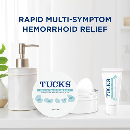 Tucks Blistex Multi-Care Relief Kit - Witch Hazel Pads, Cream & Witch Hazel, 40 Count (Pack of 1)
