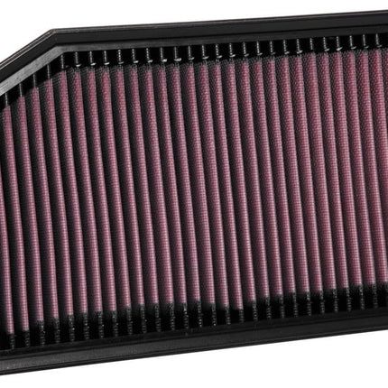 K&N Replacement air filter compatible with Jeep Wrangler JL 2.0 & 3.6 2018- (33-5076)