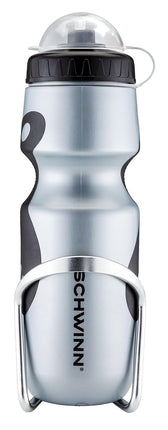 Schwinn Bicycle Water Bottle & Cage (Colors May Vary)