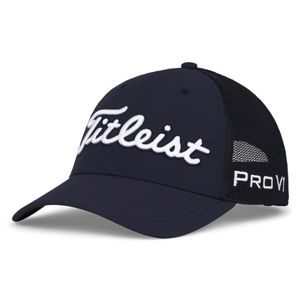 Casquette de golf Titleist Tour Performance Mesh pour homme, marine/blanc