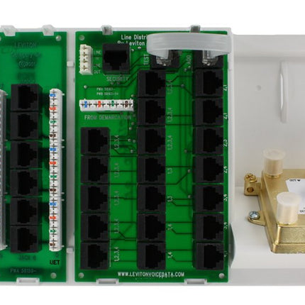 Leviton Structured Media Distribution Panel with 1