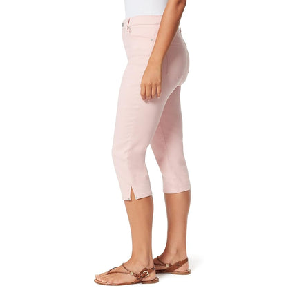 Gloria Vanderbilt Women's Amanda Capri Jean, Ribbon Pink-ds, 4