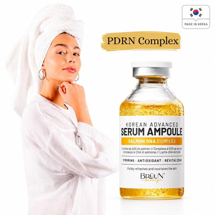 BRÜUN SD - Control Salmon DNA Ampoule - Refreshing and Vitalizing Skin Care Serum 1.18 fl.oz