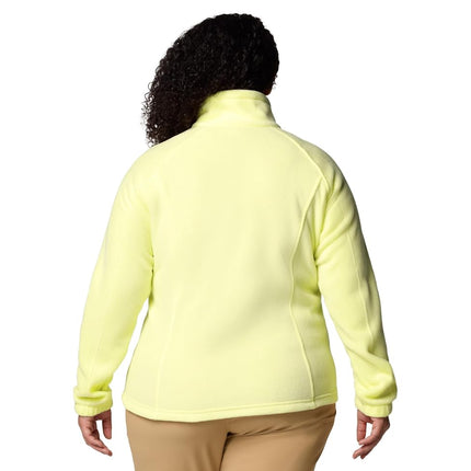 Columbia Women's Benton Springs Full Zip Fleece Jacket, Citron Haze, Medium
