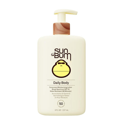 Daily SPF 50 Sunscreen Body Lotion | Vegan and Hawaii 104 Reef Act Compliant (Made Without Oxybenzone & Octinoxate) Broad Spectrum Sun Care | Dermatologist Tested | 8 Fl Oz