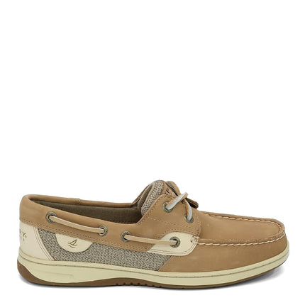 Sperry Womens Bluefish 2-Eye Boat Shoe, Linen Oat, 7.5 US