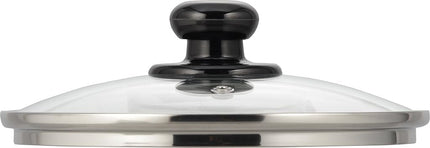 Wahei Freiz PR-8570 Glass Lid, Frying Pan, Precious 7.1 inches (18 cm), Full Physical Strengthening, Steam Mouth Included