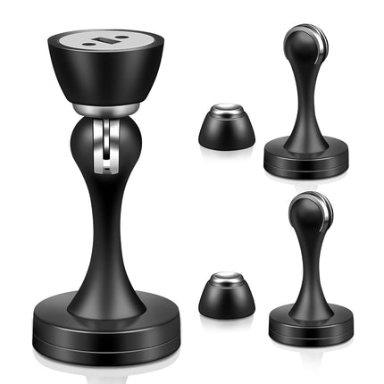 KOLAKO Magnetic Door Stopper, 3 Pack Black Door St