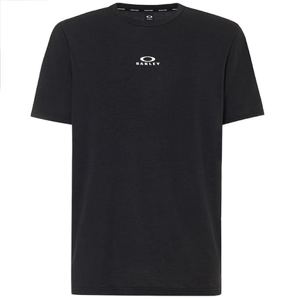 Oakley Men's Bark New Ss Shirt, Blackout, L