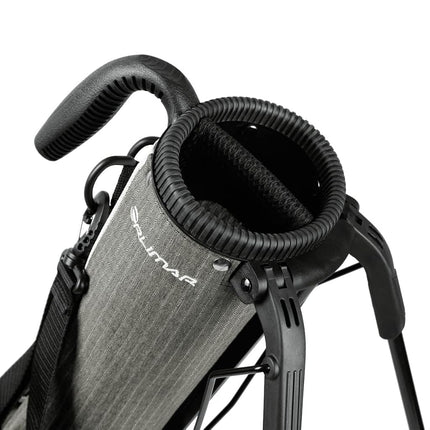 Orlimar Pitch 'n Putt Golf Lightweight Stand Carry Golf Club Bag for Men and Women, Plaid Poly Smoke Gray