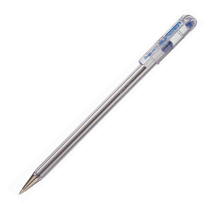 Pentel Superb Ballpoint Pen Ball Point Pens 0.7mm Nib Tip 0.25mm Line Width Fine Line Refillable Ink BK77 - Blue Ink (3)