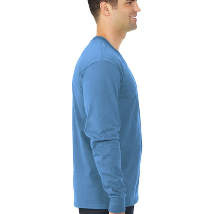 Camiseta de manga larga Fruit Of The Loom Adult HD Cotton, talla M, color naranja quemado