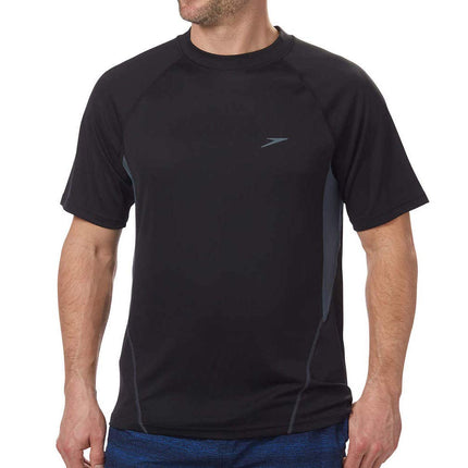 Speedo Men's Fitness UV Protection Rashguard Swim 