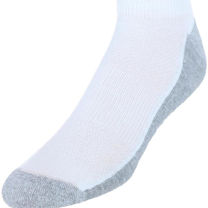 Chaussettes pour homme Hanes, sans coutures X-Temp rembourrées, lot de 12, blanc, 6-12