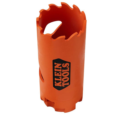 Klein Tools 31014 Bi-Metal Hole Saw, 1-Inch Circle Saw, Metal and Drywall Hole Cutter, Sheet Metal Cutter